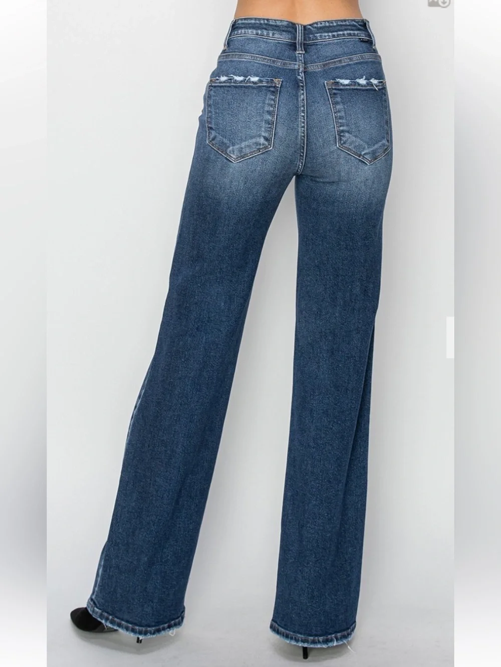 57 RISEN HIGH RISE-STRAIGHT-JEANS - Picture 2 of 3